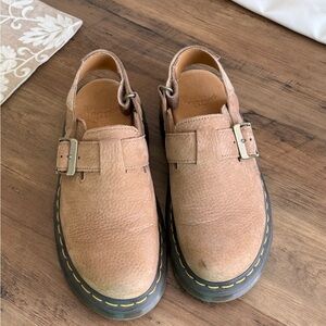 Dr. Martens Tan Leather Shoes